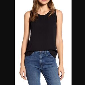 Loveappella Black Sleeveless Camisole Size Large‎